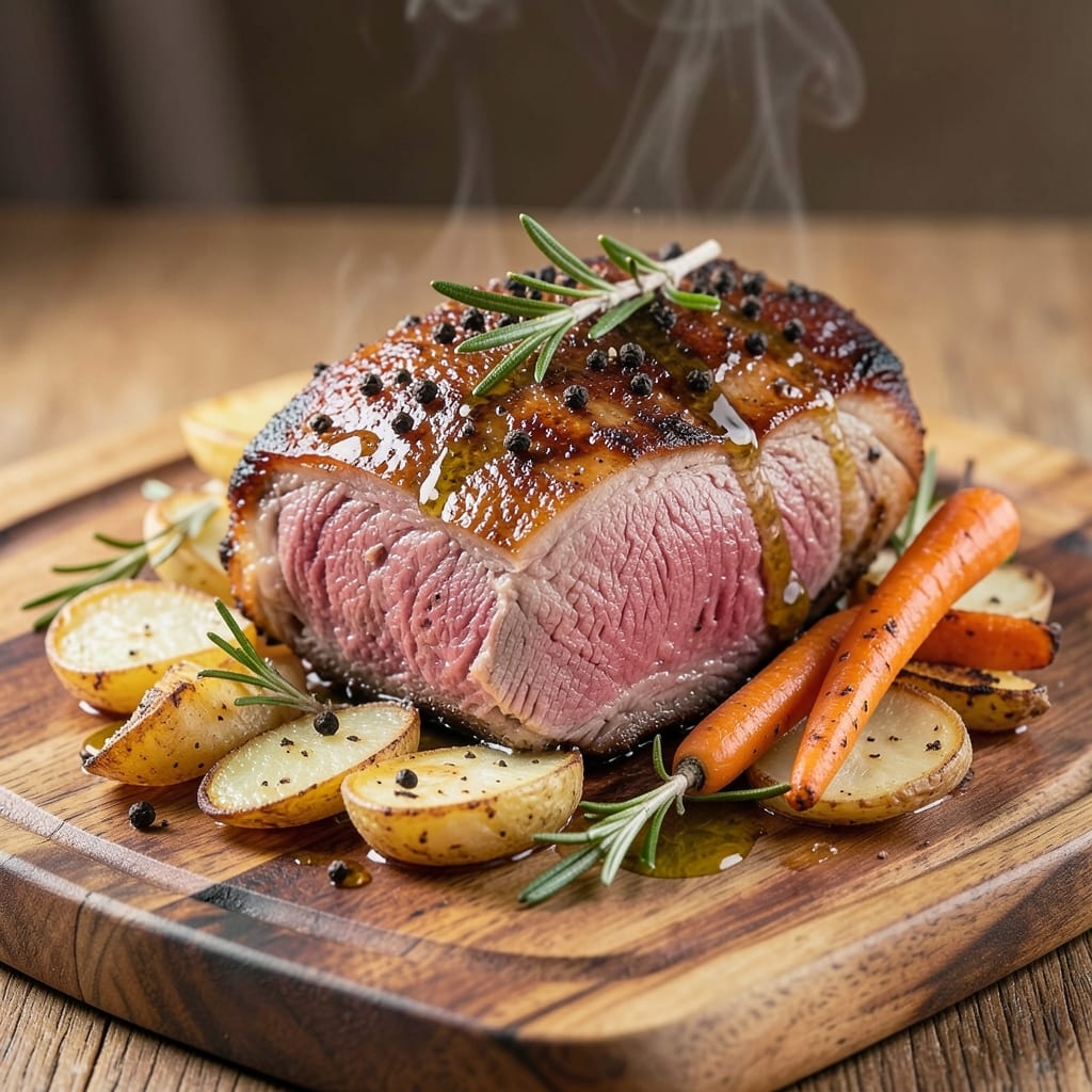 Awesome Roast Beef Recipe: Au Jus Bath That Keeps It Moist for Hours