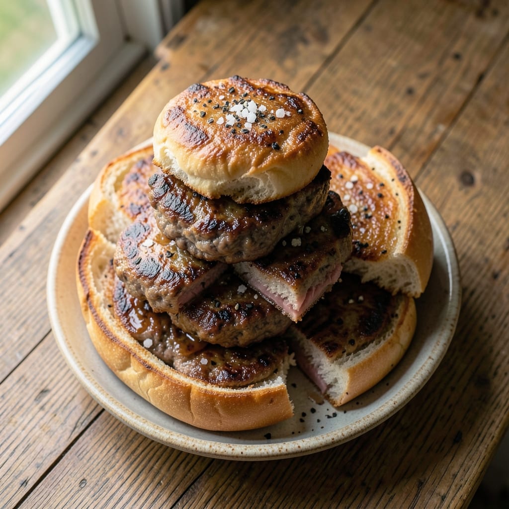 Baked Beef Sliders Recipe: Mini Burgers With Crispy Edges and Juicy Centers