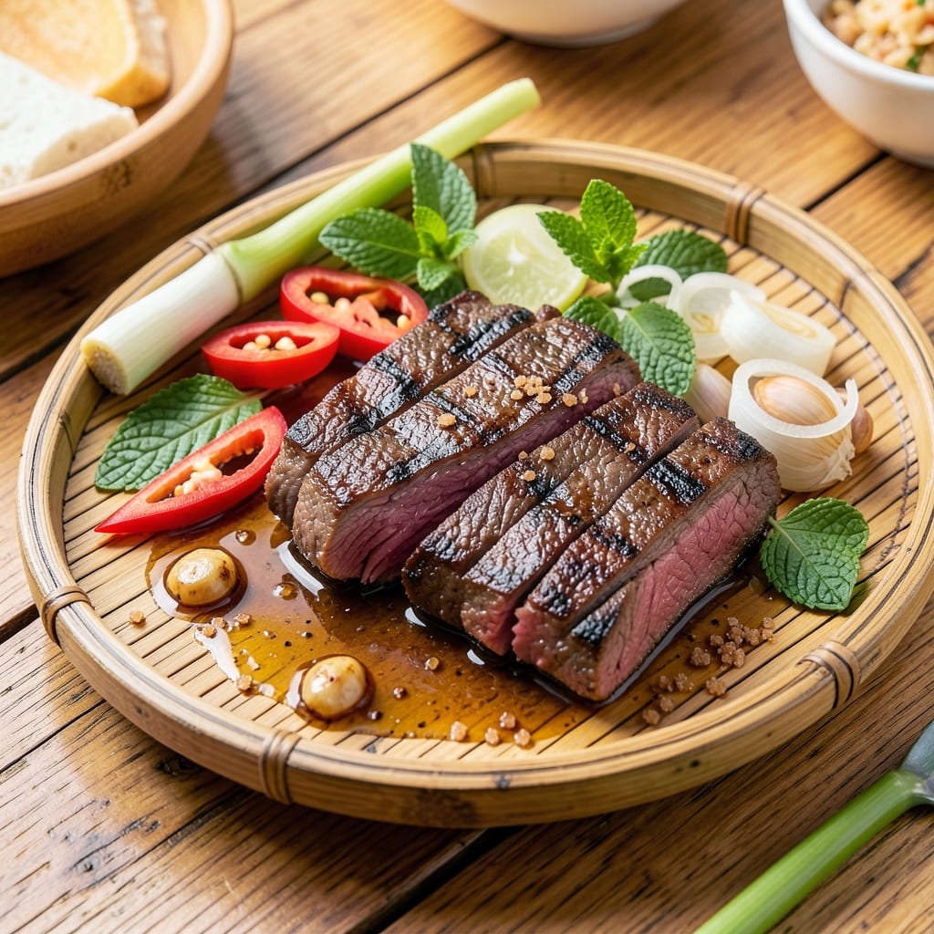 Vietnamese Grilled Beef Recipe: Lemongrass-Charred Flavor with Crispy Edges