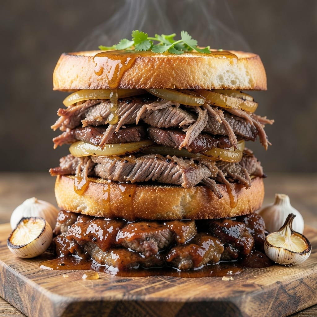 Barbecue Beef Sandwiches Crock Pot Recipe: Smoky-Spiced Pulled Beef That Transforms Buns