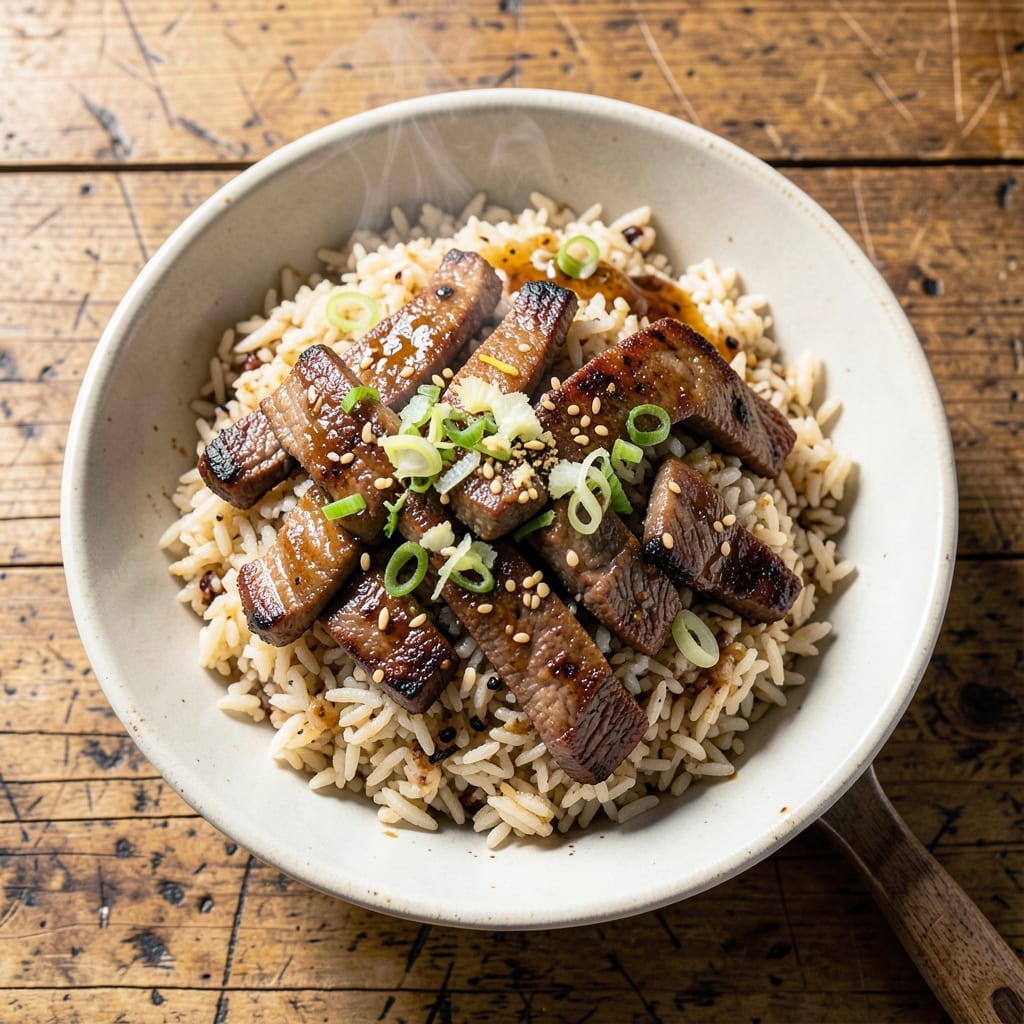 Authentic Beef Fried Rice Recipe: Savory Wok Hei Technique for Restaurant-Style Bites