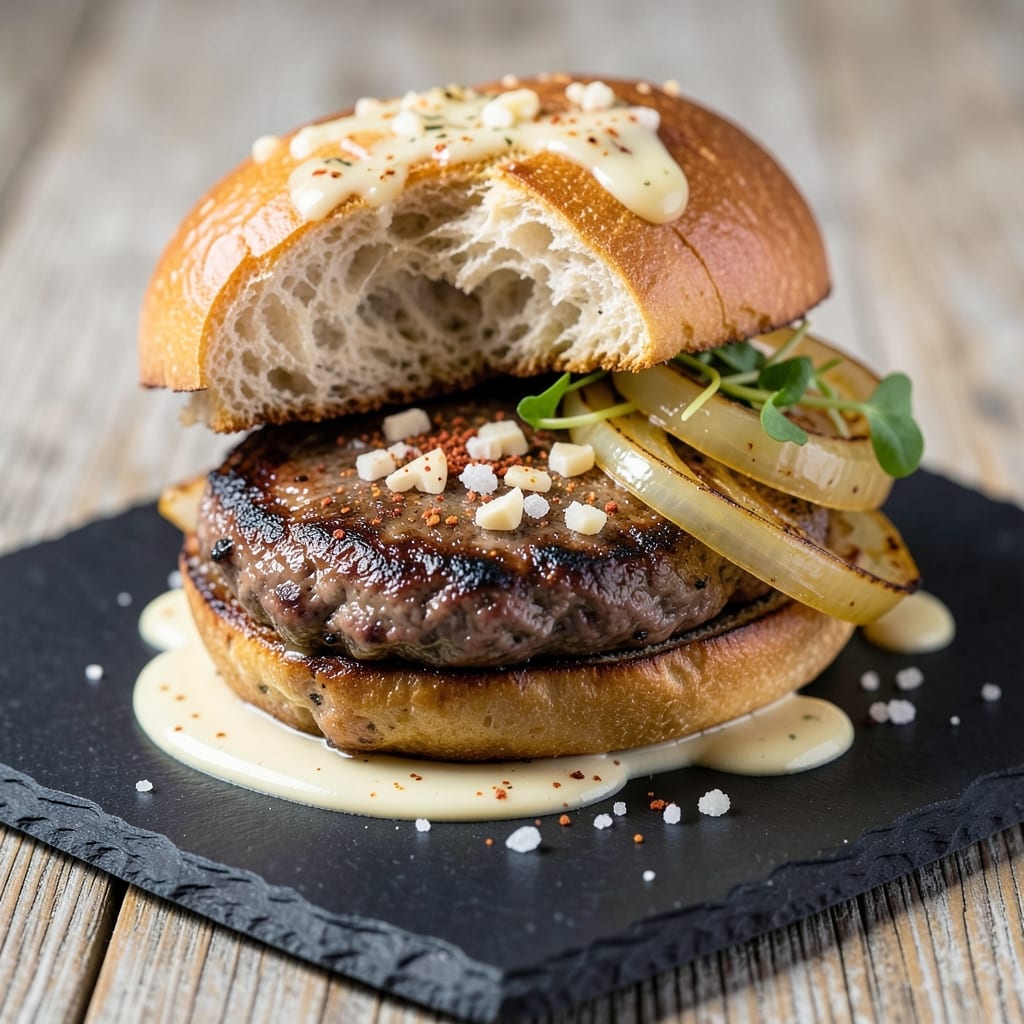 American Beef Burger Patties Recipe: Handcrafted Juiciness With Smoky Char