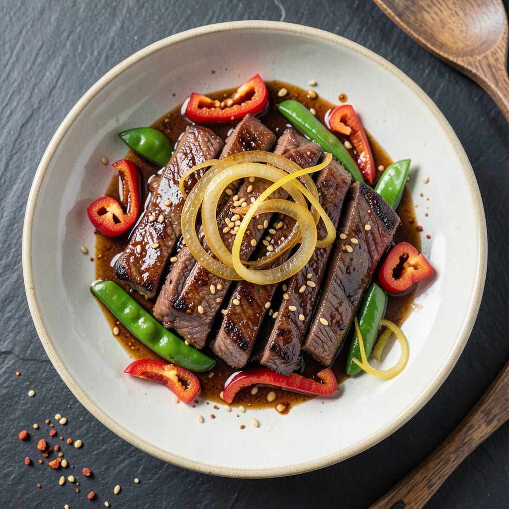 Asian Beef and Peppers Recipe: Stir-Fry Velvety with Wok-Hei Smoke