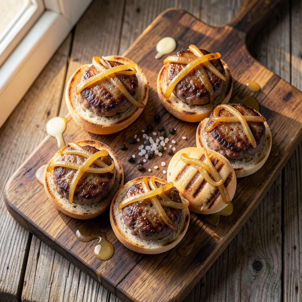 Angus Beef Sliders Recipe: Mini Steakhouse Bites With Crispy Crusts