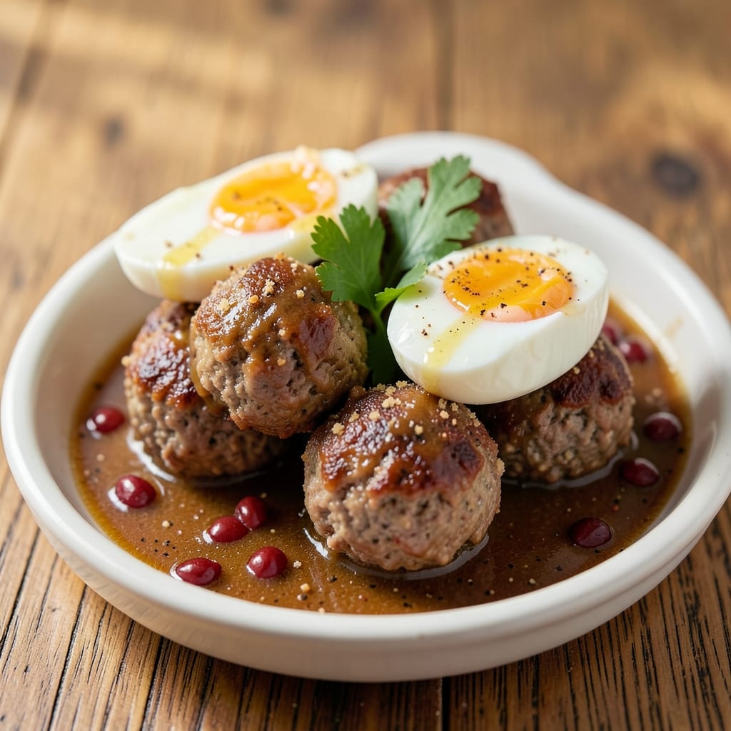 All-Beef Swedish Meatballs Recipe: Warm Spice and Creamy Gravy Harmony