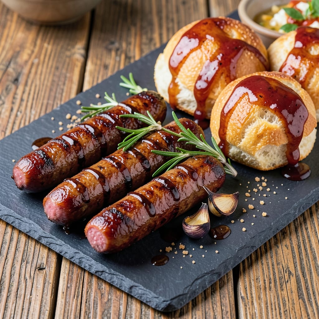 BBQ Beef Sausage Recipe: Smoky-Grilled Crust With Juicy Pink Centers