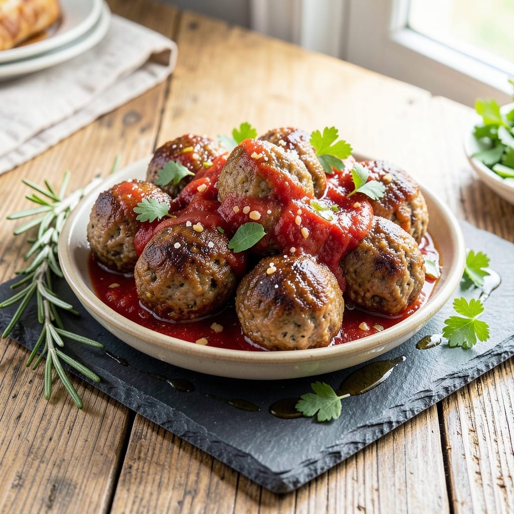 Turkey and Beef Meatballs Recipe: Herb-Packed Bites with Dual Protein Power