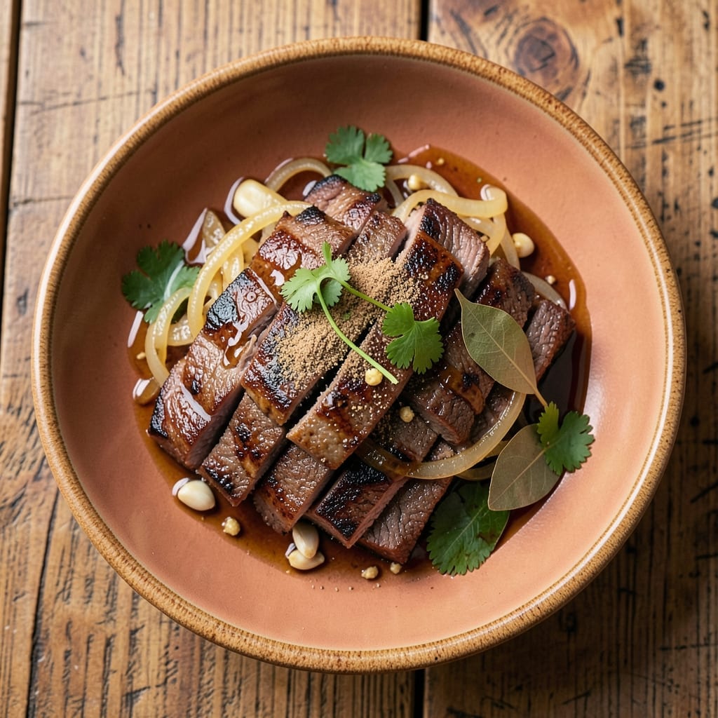 Beef Alambre Recipe: Slow-Braised Vinegar-Kissed Beef with Crispy Potato Topping