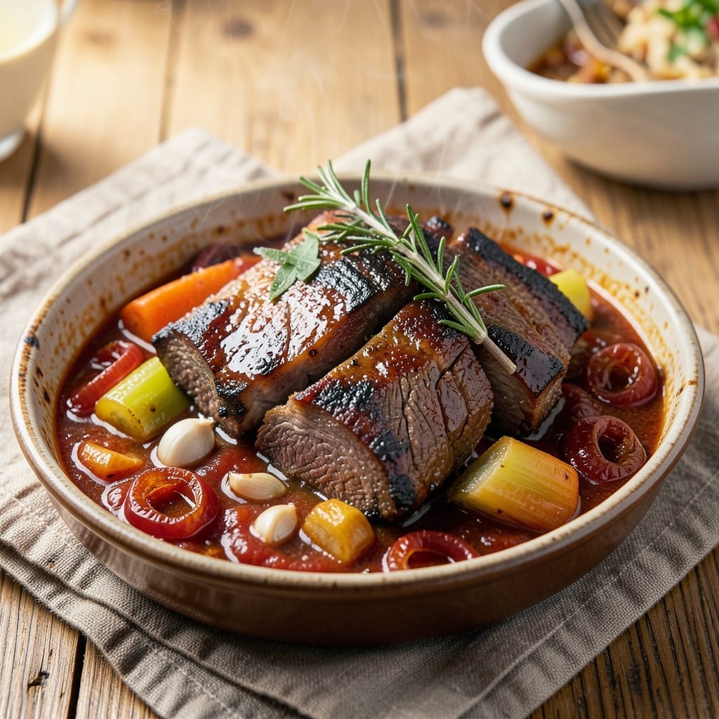 Award-Winning Beef Short Ribs Recipe: Slow-Braised to Glossy, Caramelized Greatness