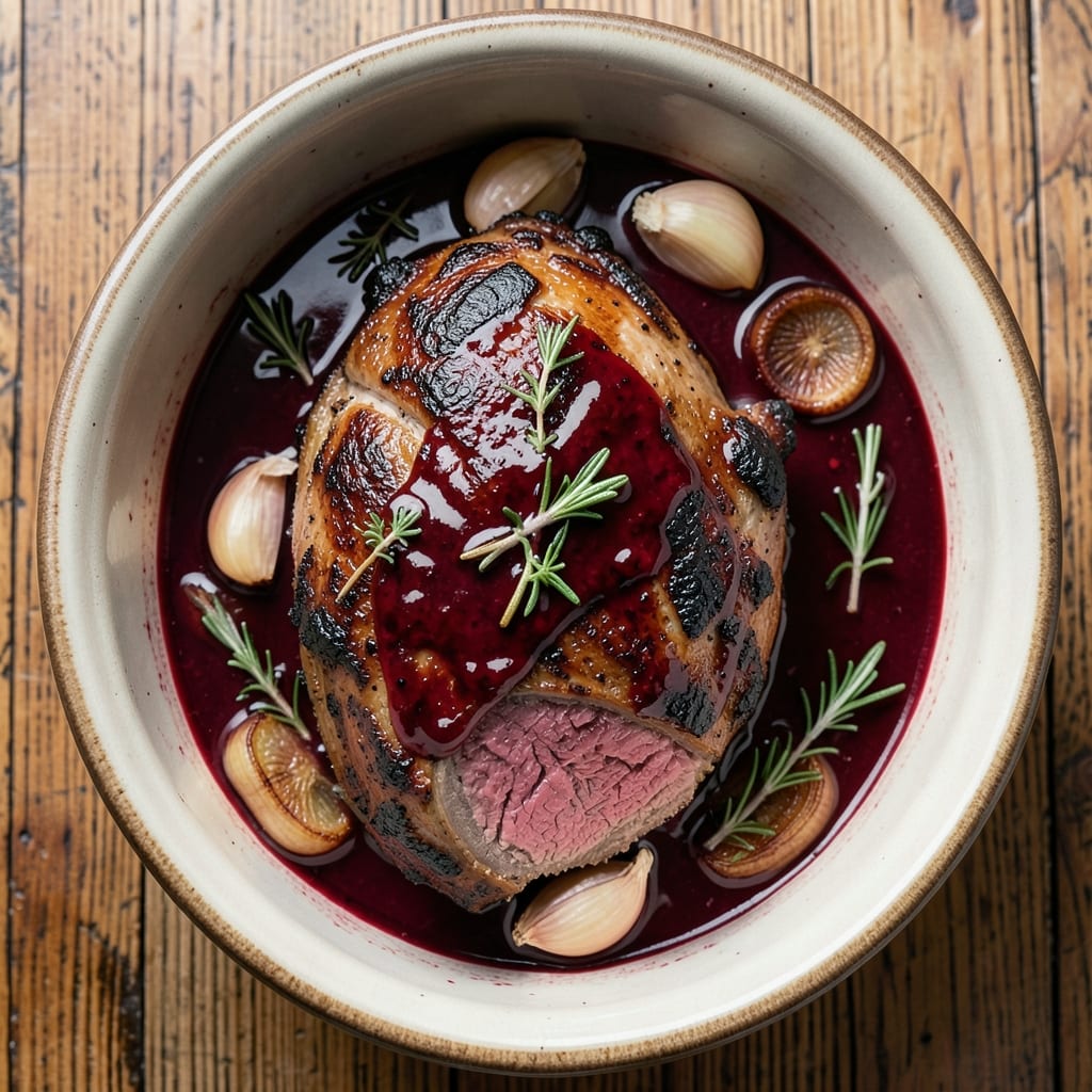Angus Beef Roast Crock Pot Recipe: Slow-Cooked Tenderness With Deep Red Wine Infusion
