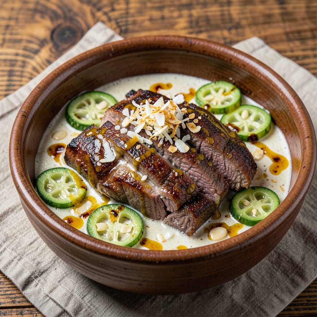 Beef Ampalaya Tausi Recipe: Slow-Simmered Filipino Heartiness With Crispy Bread Hugs