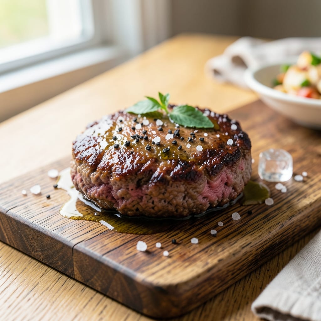 American Beef Patties Recipe: Juicy, Charred Bites with Perfect Pink Centers