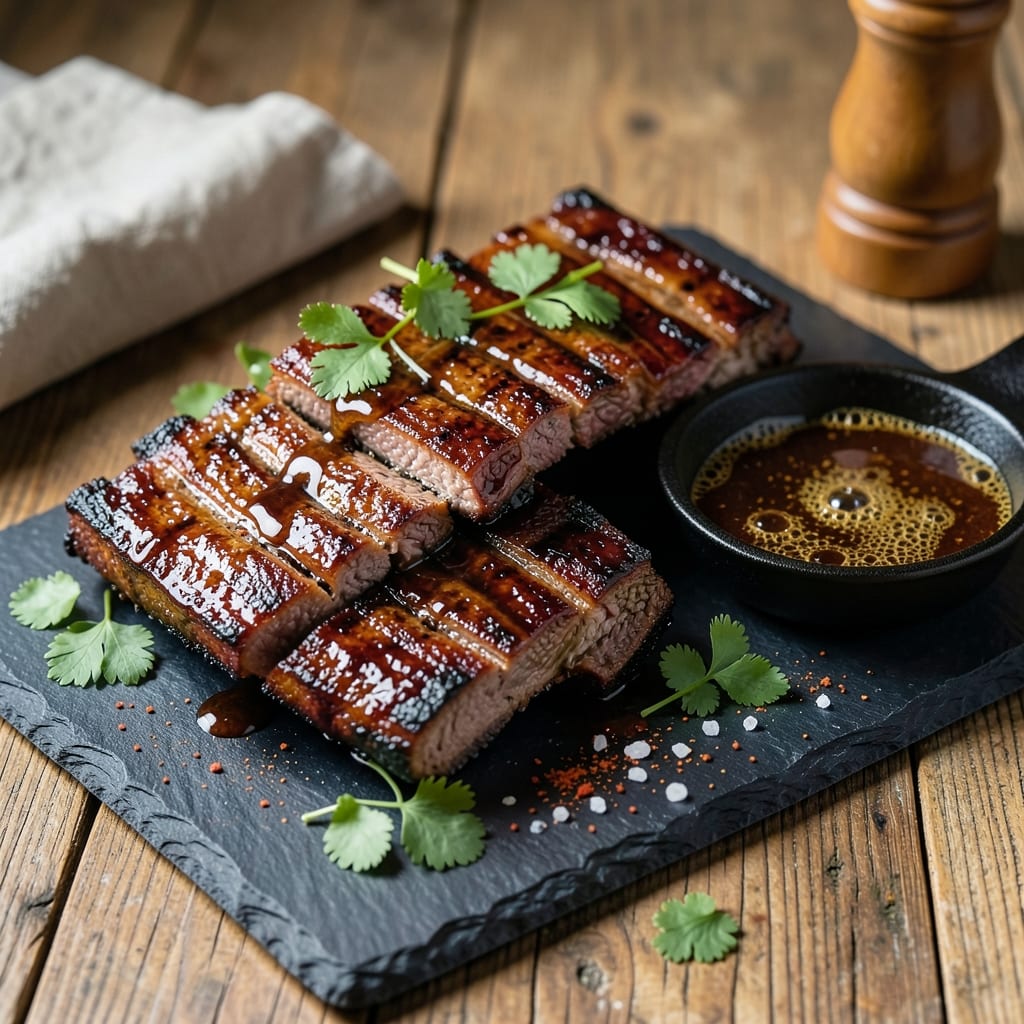 BBQ Beef Flanken Ribs Recipe: Smoky-Spiced Crust Meets Juicy Pink Centers