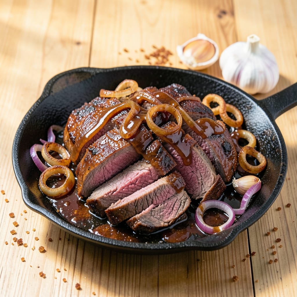 BBQ Beef Recipe Oven: Smoky-Sweet Crust Meets Juicy Pink Centers