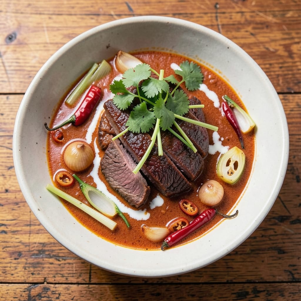 Authentic Thai Red Beef Curry Recipe: Spicy-Sweet Balance in One Pot