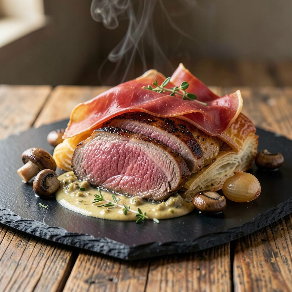 Amazing Beef Wellington Recipe: Puff Pastry Mastery With Mushroom Duxelles