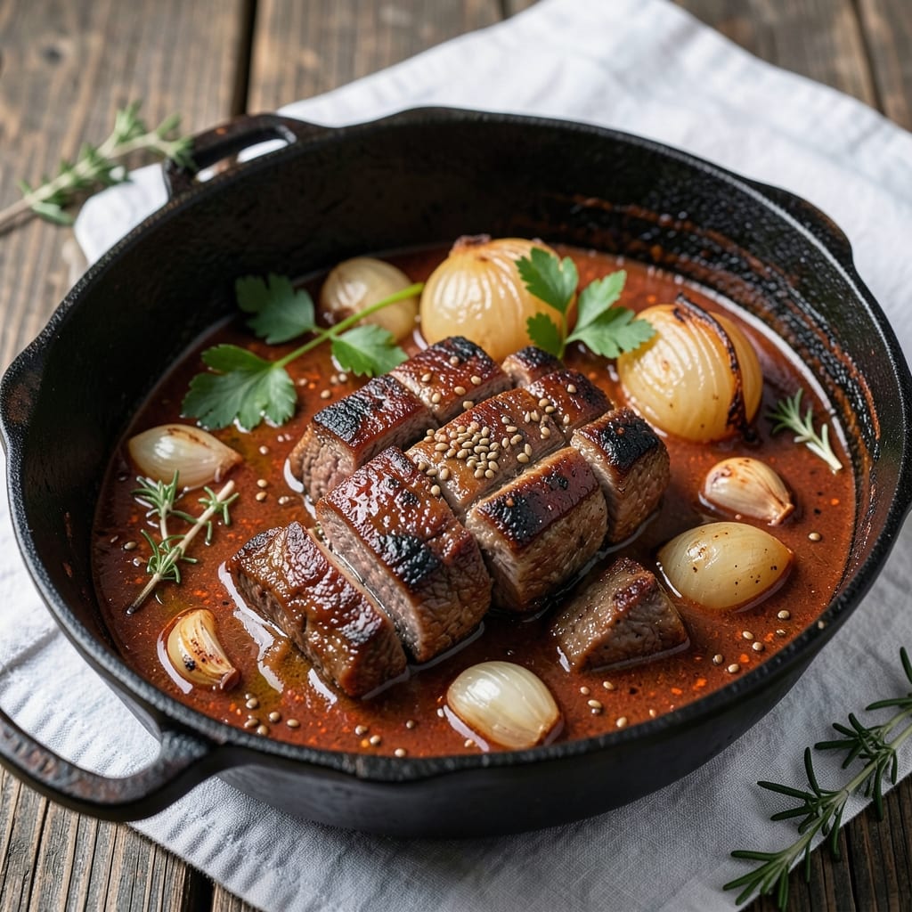 Austrian Beef Goulash Recipe: Paprika-Spiced Stew with Paprika-Rich Depth