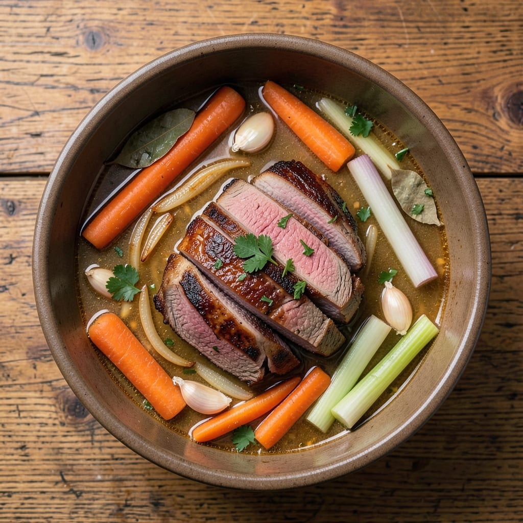 Austrian Boiled Beef Recipe: Silky-Tender Meat in Rich Gravy