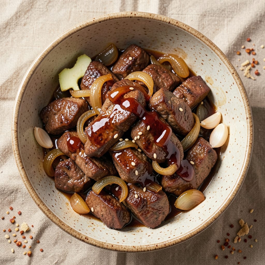 Asian Beef Tips Crock Pot Recipe: Sweet-Savory Sauce That Caramelizes Overnight