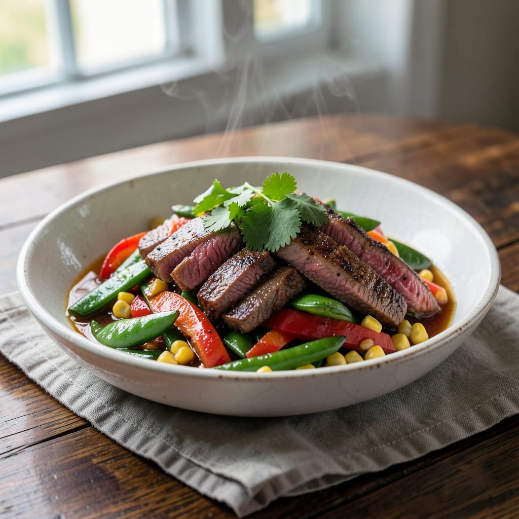 America's Test Kitchen Beef Stir Fry Recipe: Velvet-Textured Beef with Wok-Hei Crisp