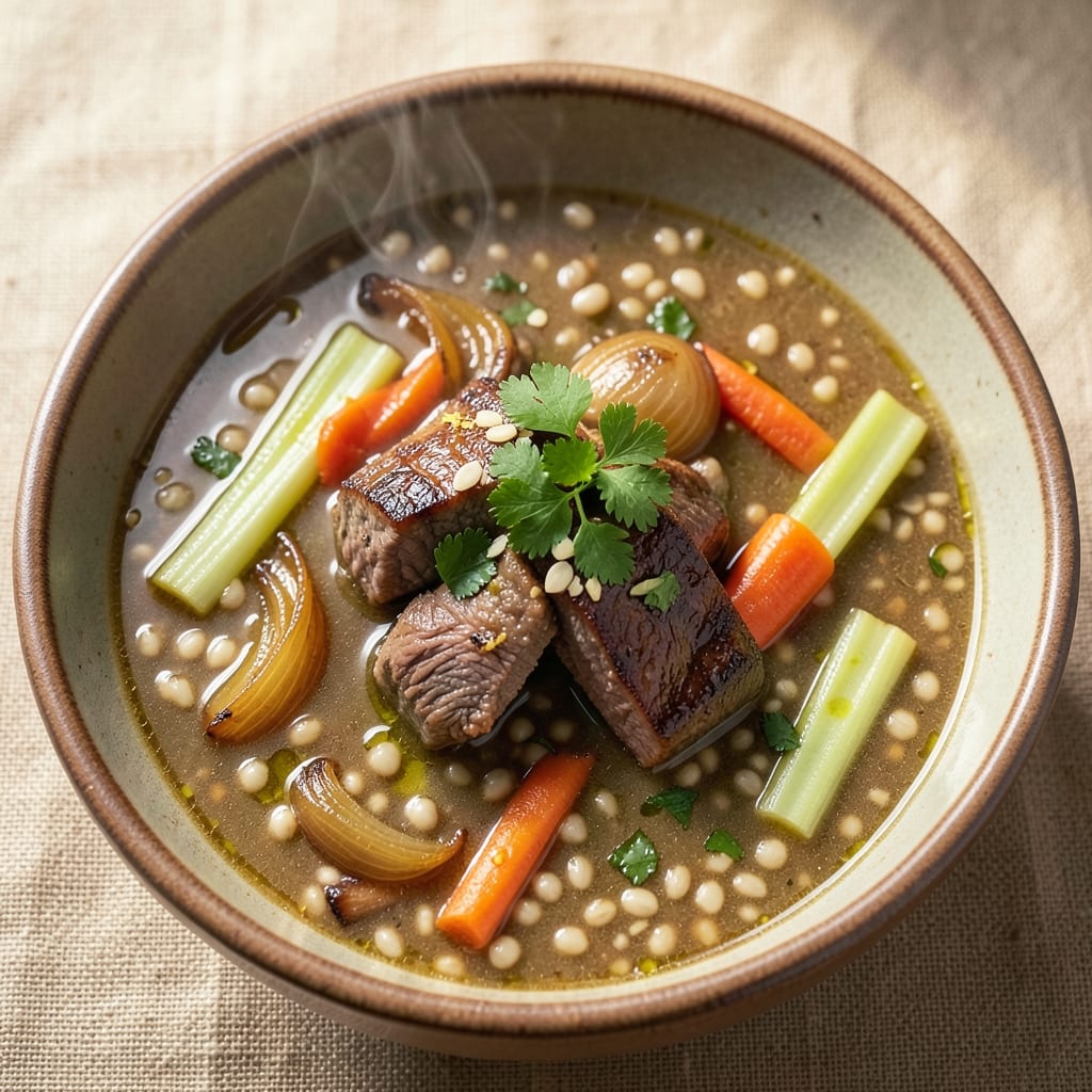 5 Star Beef Barley Soup Recipe: Slow-Simmered Richness with Earthy Depth
