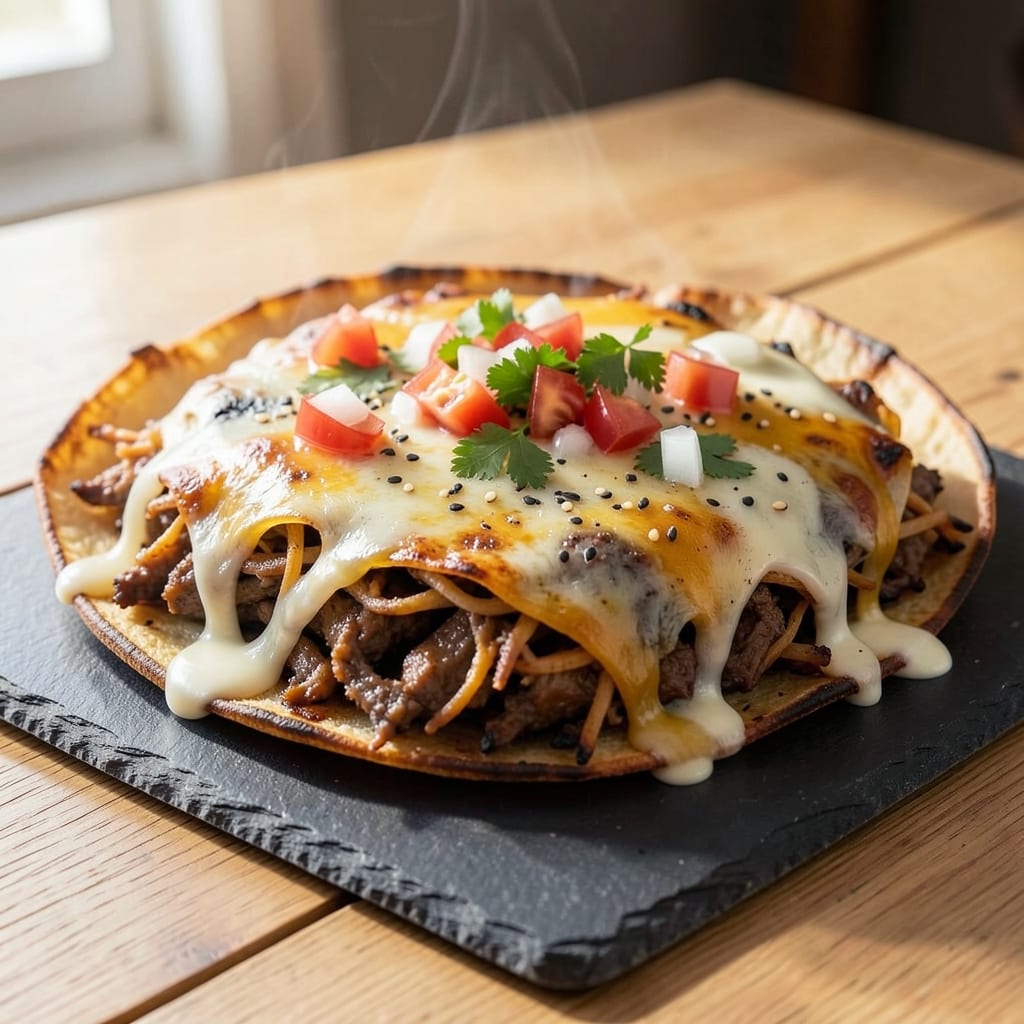 Baked Shredded Beef Chimichangas Recipe: Crispy Tortilla Hugs with Melted Cheese Bliss