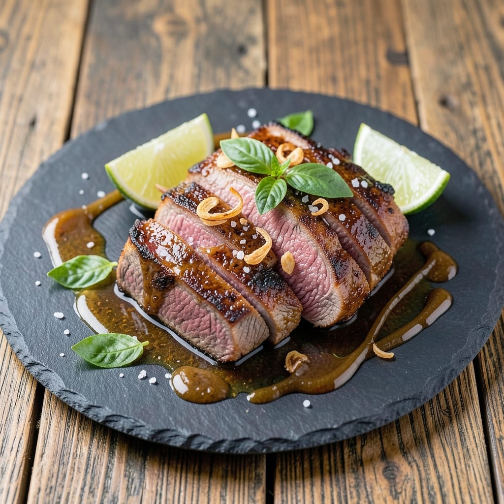 Authentic Beef Lok Lak Recipe: Wok-Sizzled Tender Bites with Tangy Tamarind Glaze