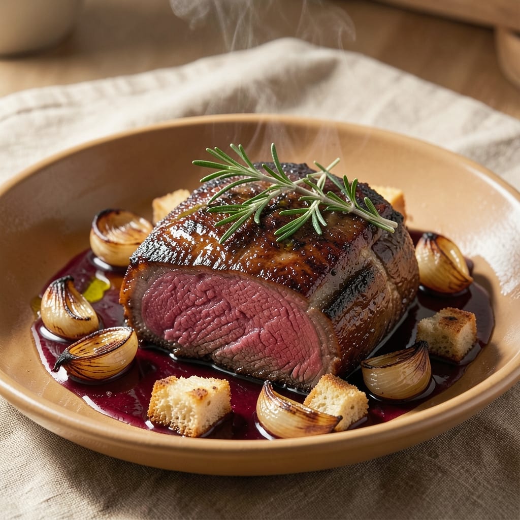 Angus Beef Slow Cooker Recipe: Deep-Roasted Crust Meets Juicy Pink Centers