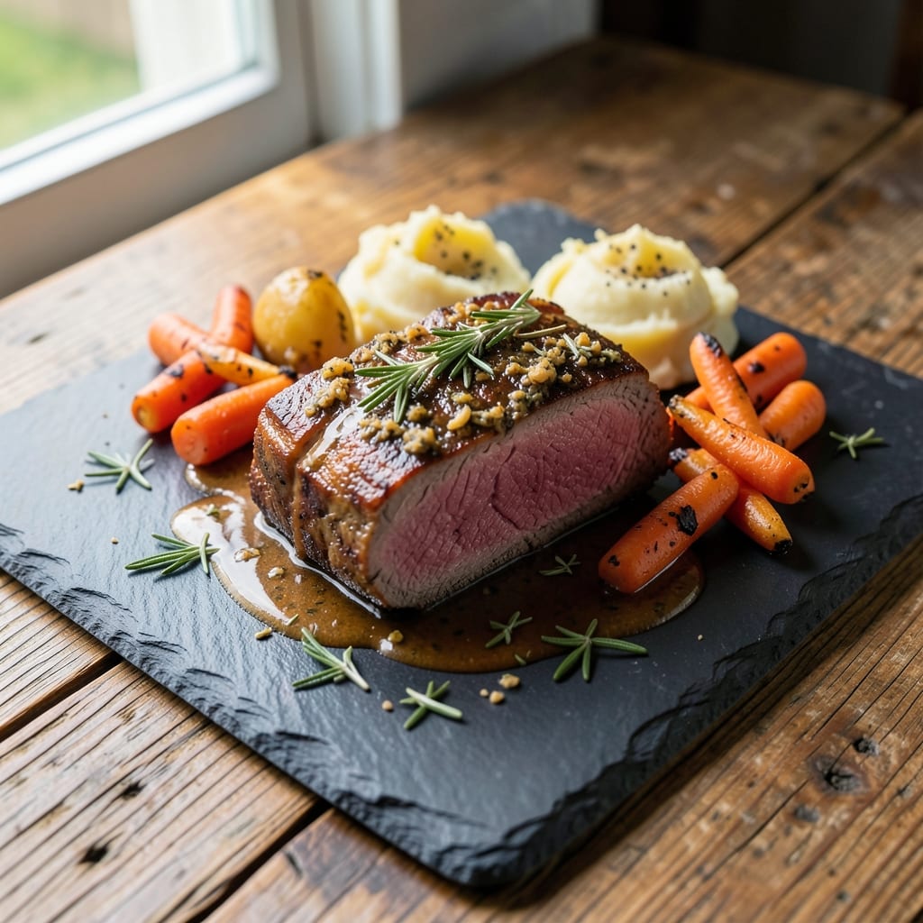 7-Lb Beef Tenderloin Recipe: Herb-Crusted Roast with Pinpoint Precision