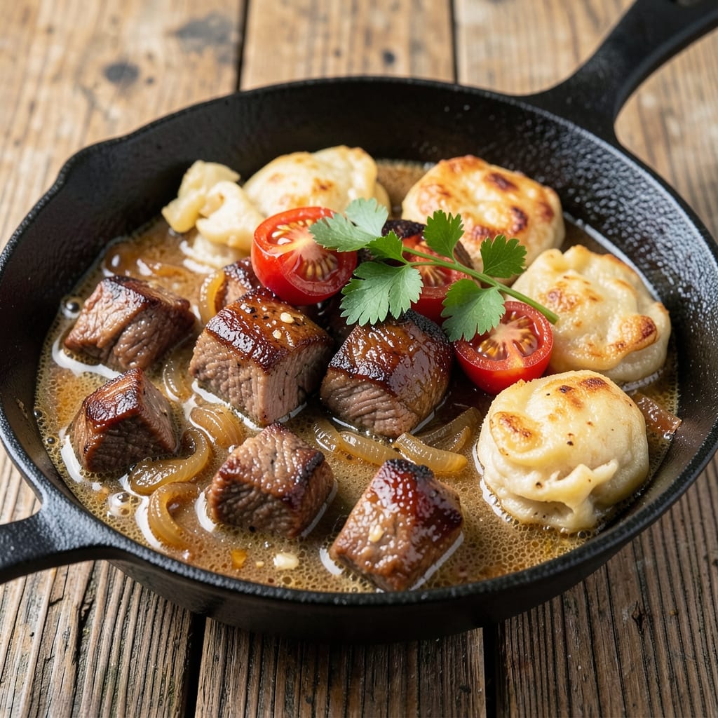 Baltimore Sour Beef and Dumplings Recipe: Slow-Simmered Vinegar-Braised Richness