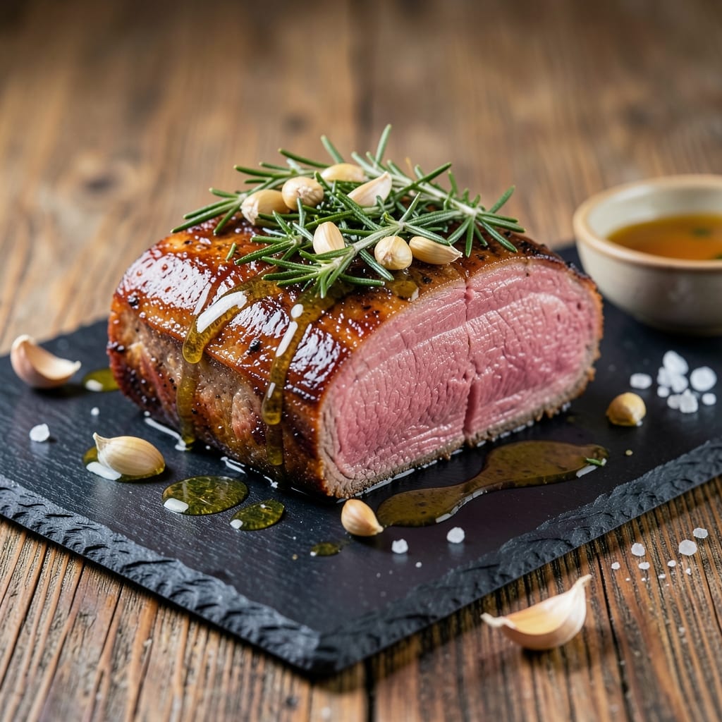 8-Lb Beef Tenderloin Recipe: Herb-Crusted Steakhouse Masterpiece With Perfect Pink Center
