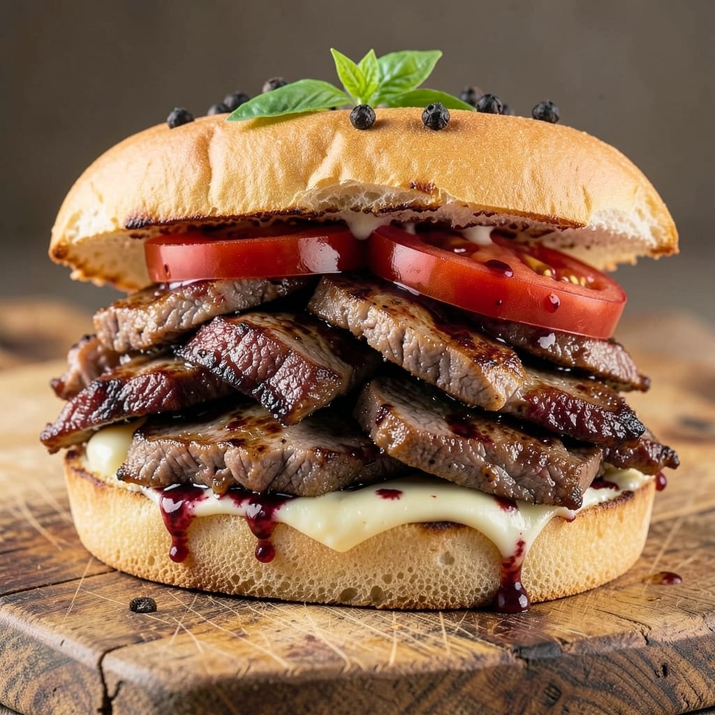 Al's Chicago Italian Beef Sandwich Recipe: Slow-Braised Juiciness with Crusty Bread Hugs