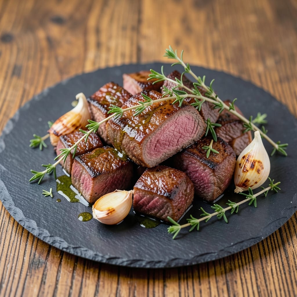 Fine Beef Cubes Recipe: Pan-Seared Crispness with Silky Interiors