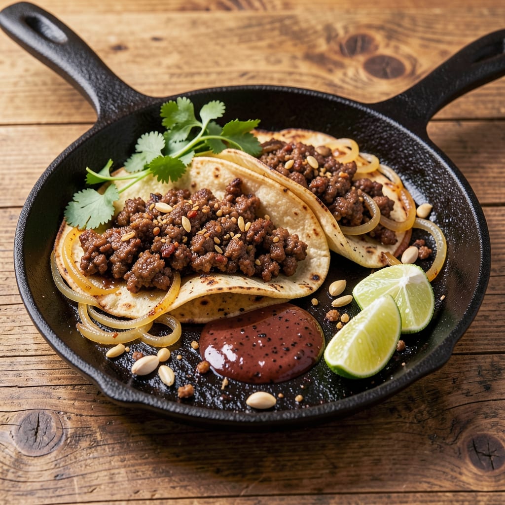 Amazing Ground Beef Tacos Recipe: Smoky Cumin-Kissed Bites in Crispy Shells