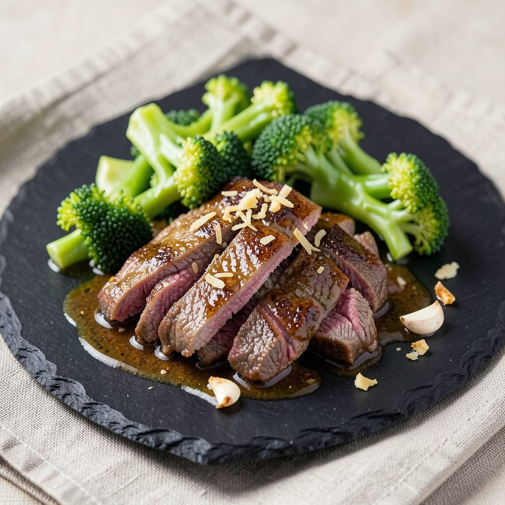 Atkins Beef and Broccoli Recipe: Low-Carb Soy-Ginger Velvety Delight