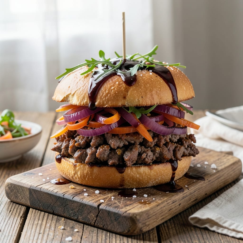 Ground Roast Beef Sandwich Recipe: Juicy, Umami-Packed Pub-Style Bites
