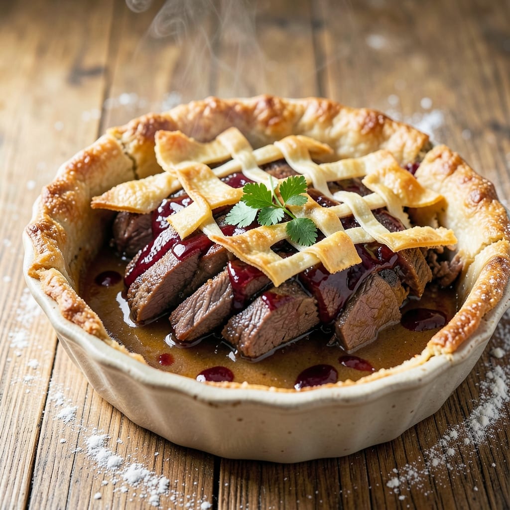 Basic Beef Pie Recipe: Flaky Pastry Crust Meets Savory Meat Filling