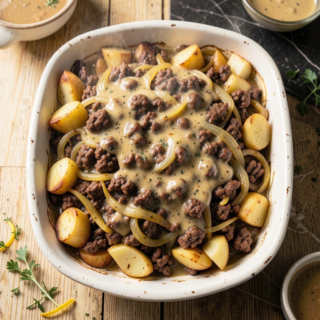 Amish Beef and Potato Casserole Recipe: Slow-Baked Homestyle Richness