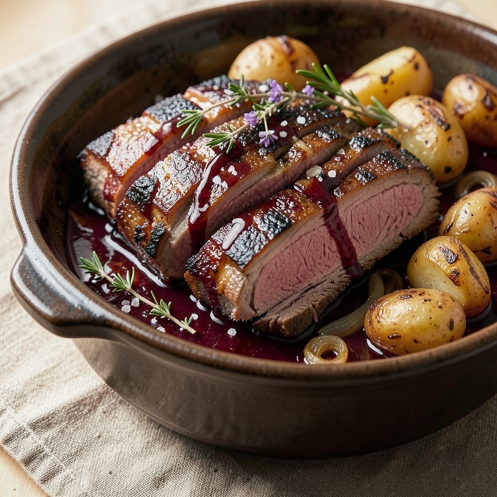 Baron of Beef Crock Pot Recipe: Slow-Simmered Beef Brisket With Molten Gravy