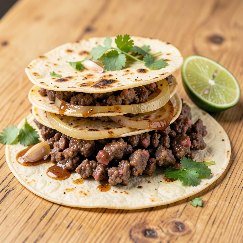 Amazing Beef Tacos Recipe: Crispy Tortilla Layers With Zesty Lime Kick