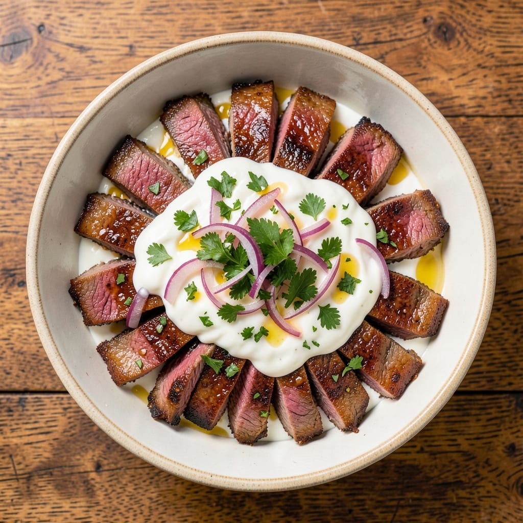 Arabic Beef Shawarma Recipe: Spiced Yogurt-Marinated Skewers with Crispy Crust