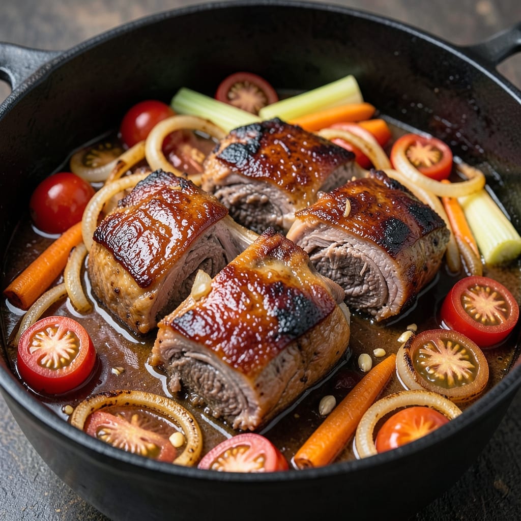 Beef Knuckles Recipe: Slow-Braised Gelatinous Chews With Deep Umami Crust