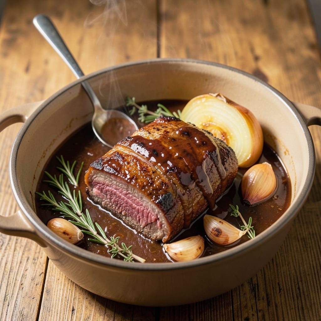 Angus Beef Crockpot Recipe: Smoky Garlic-Infused Tenderloin in 6 Hours