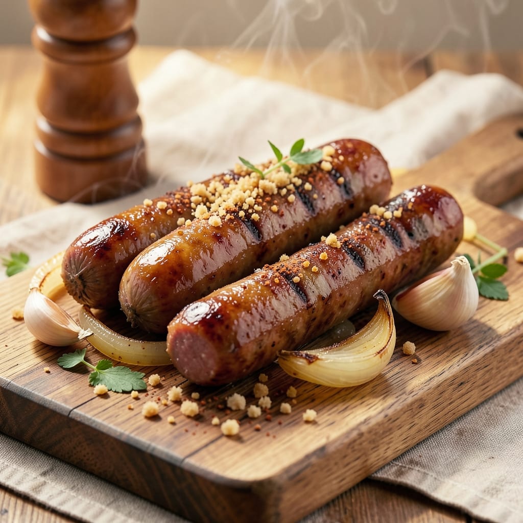 All-Beef Bratwurst Recipe: Smoky Grill-Fresh Crust With Juicy Centers