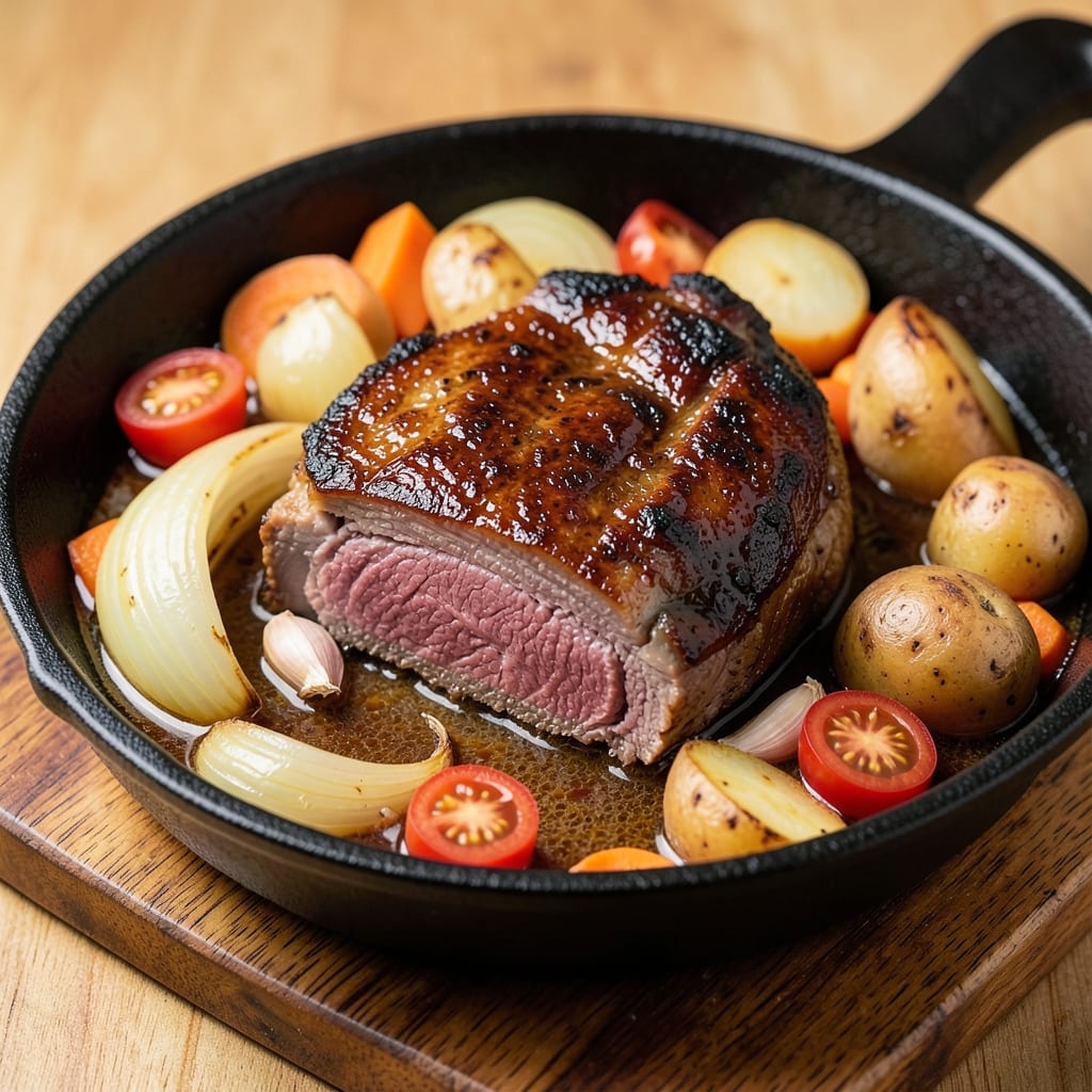 Beef Ajou Recipe: Slow-Braised Filipino Comfort with Crispy Bread Hugs