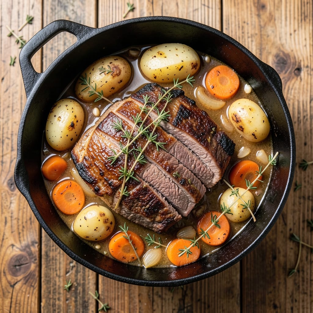 American Beef Stew Recipe: Slow-Simmered Depth with Caramelized Onions