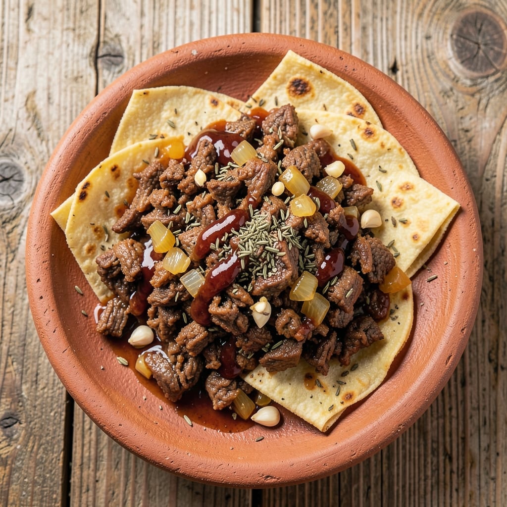 Authentic Machaca Beef Recipe: Sun-Dried Spice Bomb With Crispy Tortilla Layers