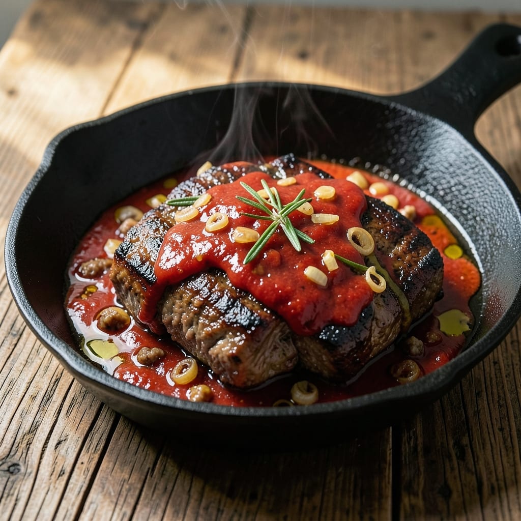 Ground Beef Heart Recipe: Slow-Braised Italian-Style With Herbed Tomato Sauce