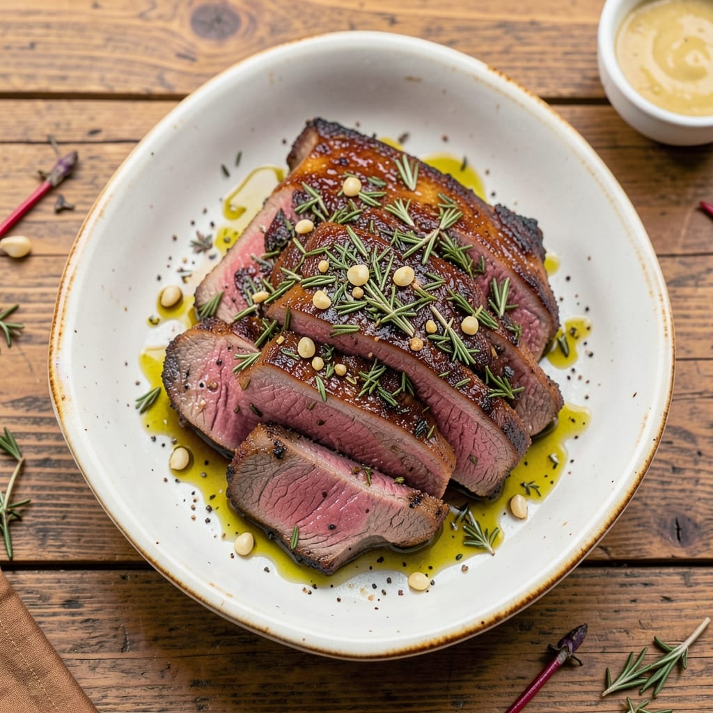 Angus Beef Tenderloin Roast Recipe: Herb-Crusted Steakhouse Tenderness in One Pan