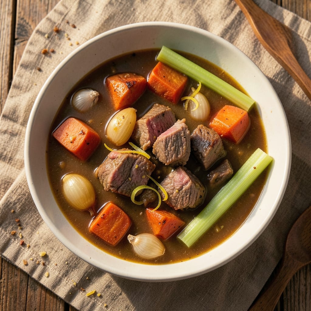 AIP Beef Stew Recipe: Slow-Cooked Collagen-Rich Comfort Without Dairy